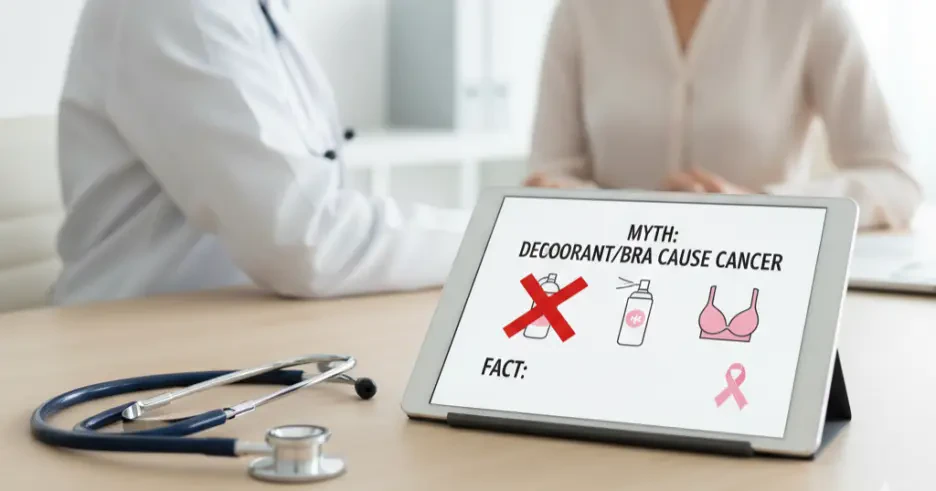 آیا دئودورانت یا سوتین باعث سرطان می‌شود؟ بررسی علمی و ابطال شایعات
